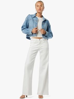 Joe’s The Lou Lou Low Rise Wide Leg Jeans Size 31